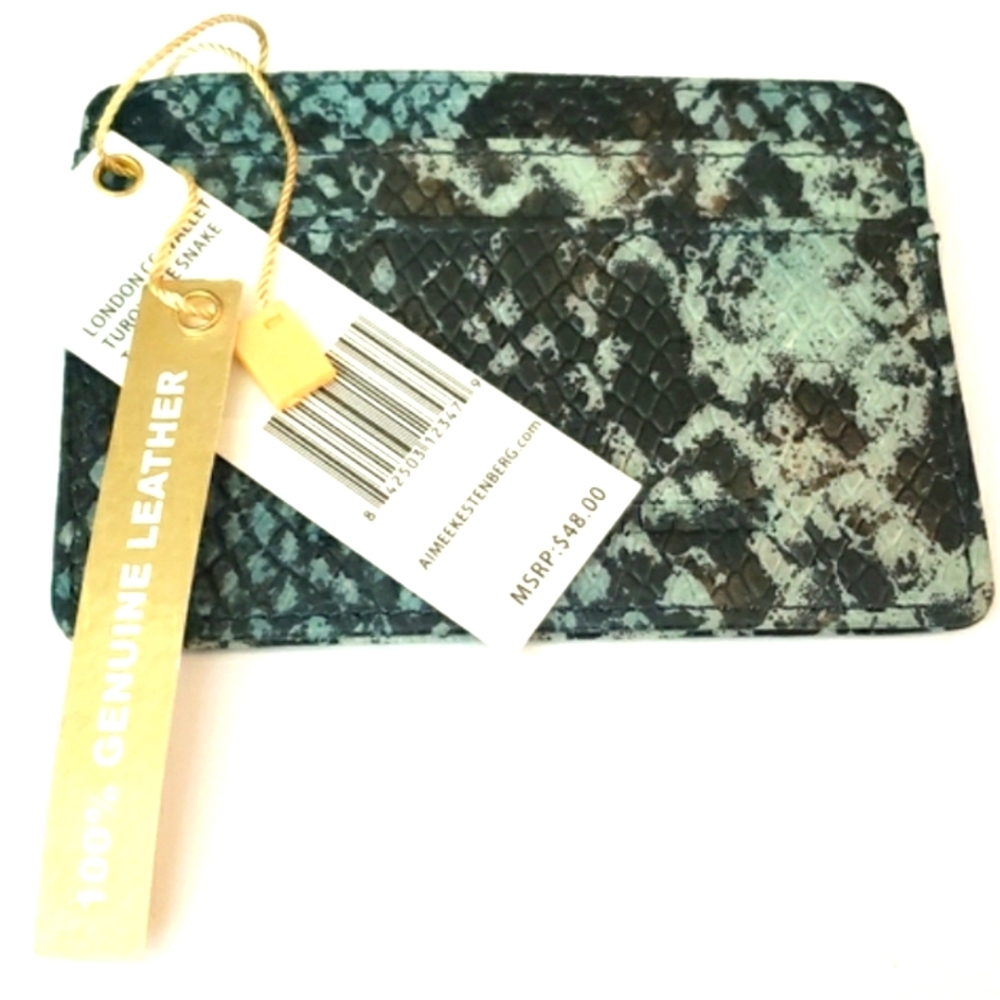 NWT Aimee Kestenberg  London Leather CC Wallet - Picture 8 of 10